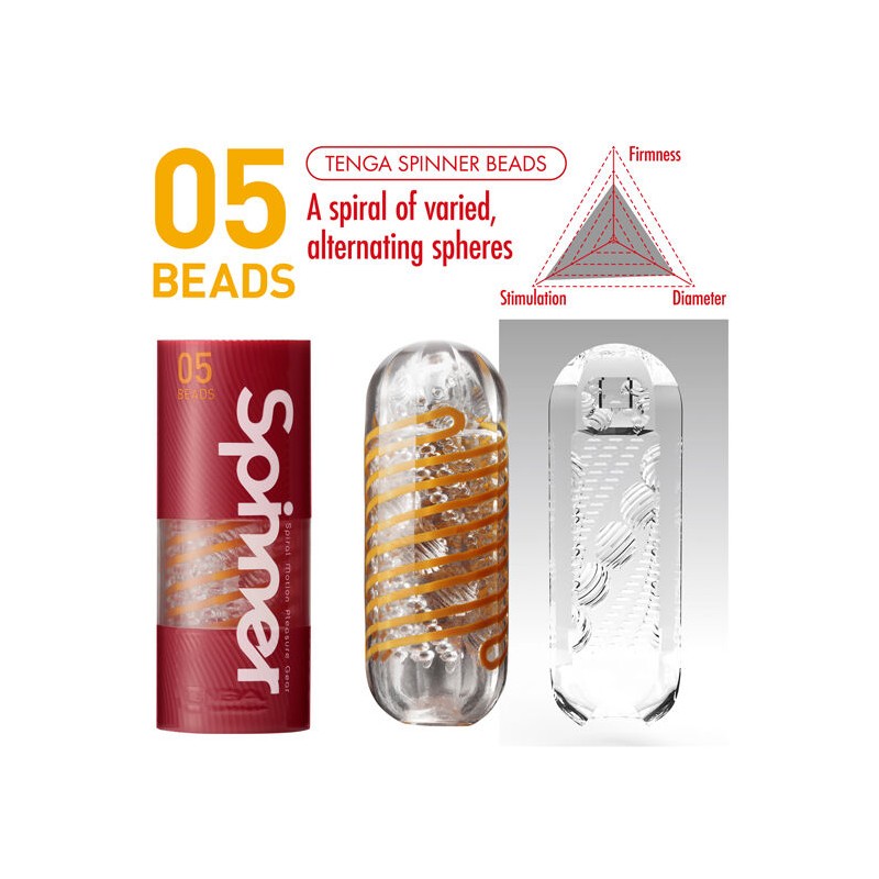 TENGA - SPINNER MASTURBADOR BEADS