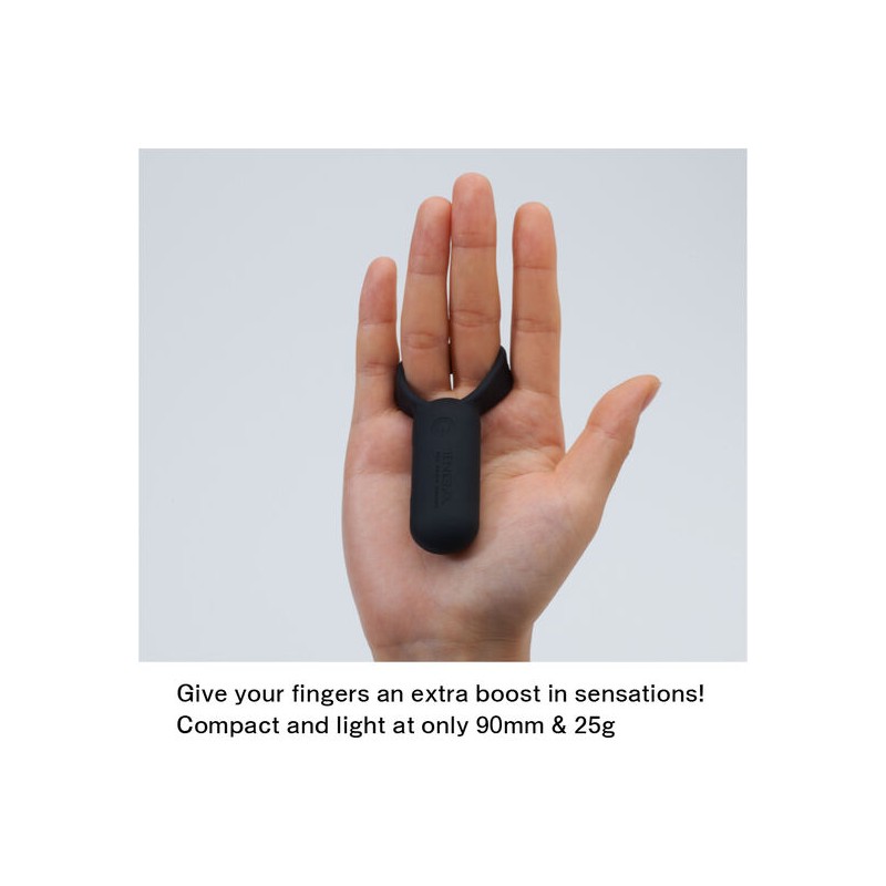 TENGA - SVR SMART ANILLO VIBRADOR NEGRO