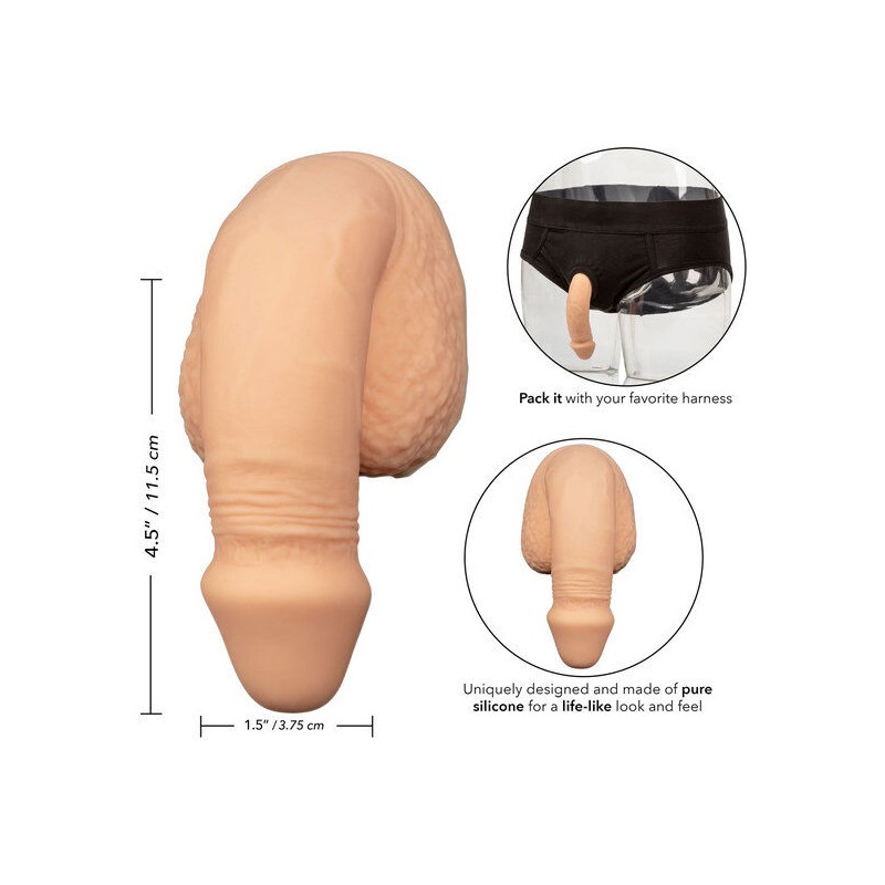 CALEXOTICS - SILICONE PACKING PENIS 12.75 CM FLESH