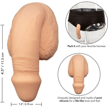 CALEXOTICS - SILICONE PACKING PENIS 12.75 CM FLESH