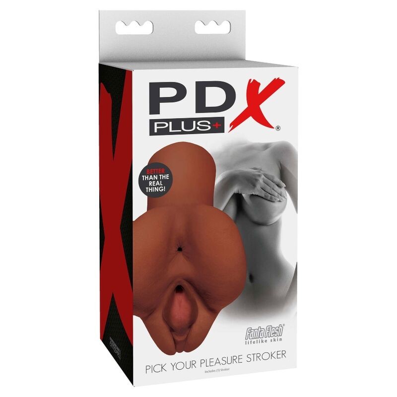 PDX PLUS - PICK YOUR PLEASURE DOUBLE BROWN...