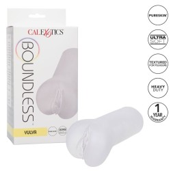 CALEX BOUNDLESS VULVA MASTURBADOR - TRANSPARENTE 2