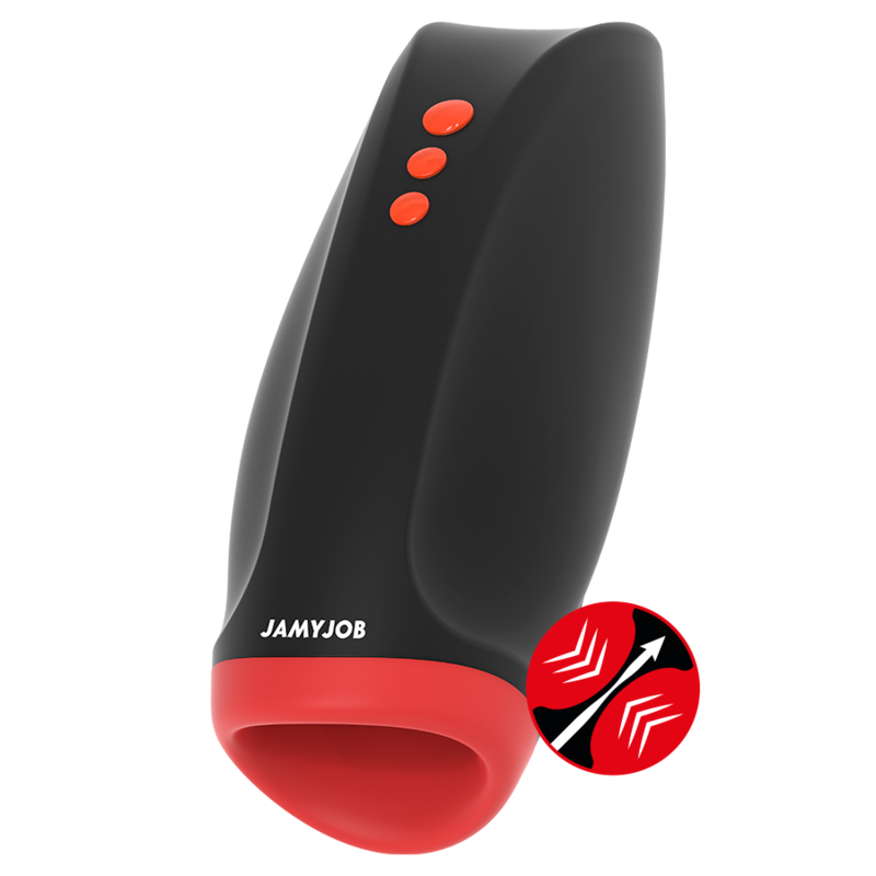 JAMYJOB - NOVAX MASTURBADOR CON VIBRACIÓN Y...