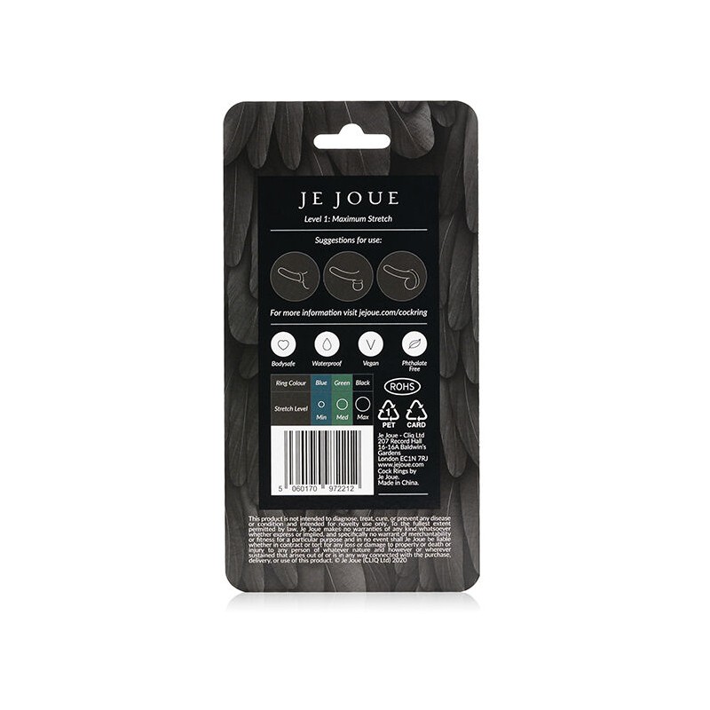 JE JOUE - MAXIMUM STRETCH SILICONE COCK RING -...