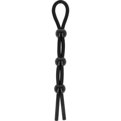 OHMAMA FETISH - CORD-COCK AND TESTICLES RING 2