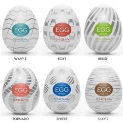 TENGA - EASY BEAT HUEVO MASTURBADOR PACK 6 UDS 2