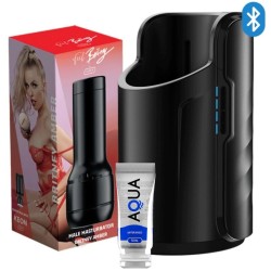 KIIROO PACK KEON + FEEL BRITNEY AMBER + LUBRICANTE AQUA...
