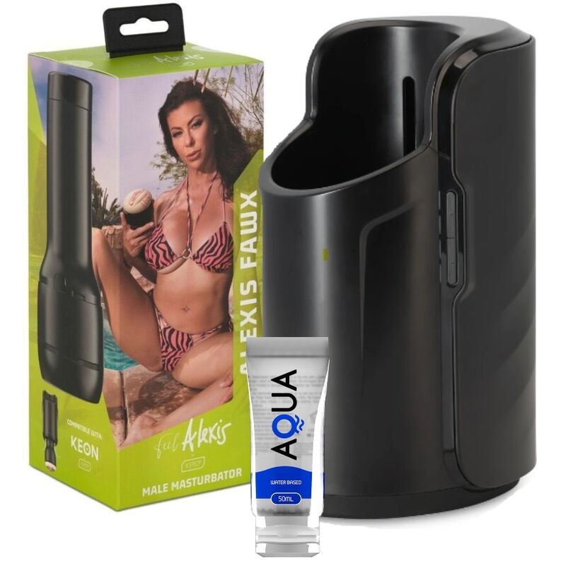 KIIROO KEON + ALEXIS FAWX STROKER + LUBRICANTE...