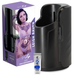 KIIROO PACK KEON + FEEL LEIGH RAVEN + LUBRICANTE AQUA...