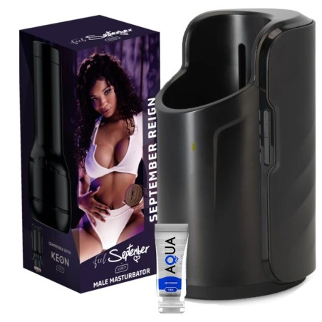 KIIROO PACK KEON + FEEL SEPTEMBER REIGN + LUBRICANTE AQUA QUALITY 50 ML