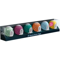 SATISFYER - MASTURBATOR EGGS 6 UNITS SET 2
