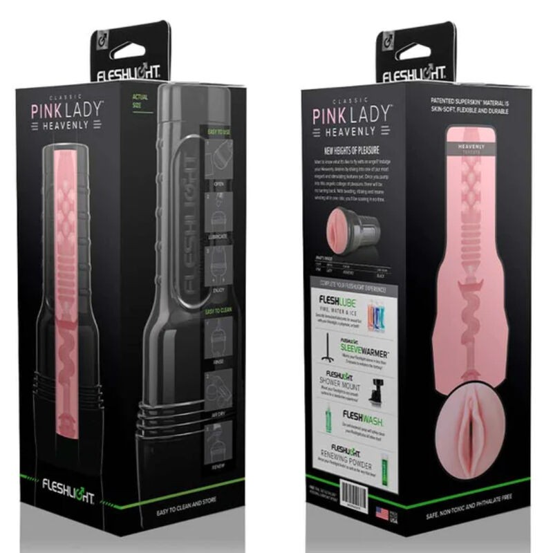 FLESHLIGHT - CLASSIC PINK LADY HEAVENLY...