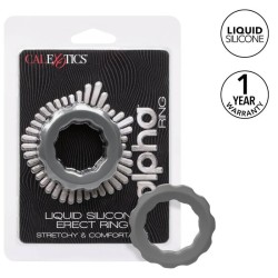 CALEXOTICS - ALPHA ERECT RING GREY 2