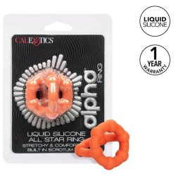CALEXOTICS - ALPHA ALL STAR RING ORANGE 2