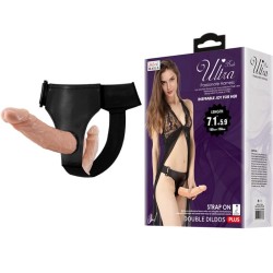 BAILE - ULTRA PASSIONATE DOUBLE DILDOS WITH HARNESS 2