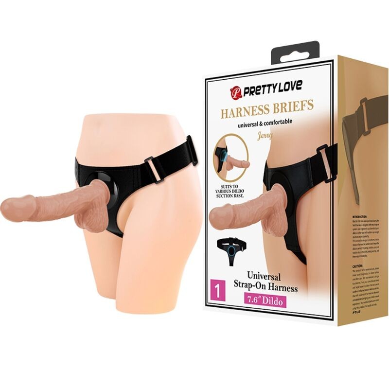 PRETTY LOVE - HARNESS BRIEFS UNIVERSAL HARNESS...