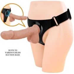 PRETTY LOVE - HARNESS BRIEFS UNIVERSAL HARNESS WITH DILDO...