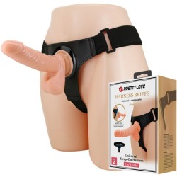 PRETTY LOVE - HARNESS BRIEFS UNIVERSAL HARNESS WITH DILDO... 2