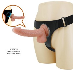 PRETTY LOVE - HARNESS BRIEFS UNIVERSAL HARNESS WITH DILDO...