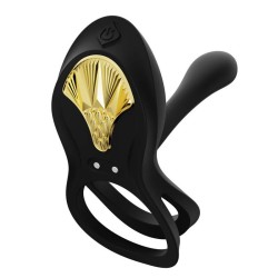 ZALO - BAYEK VIBRATING COUPLES RING BLACK 2