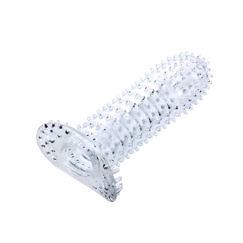 BAILE - PENIS SHEATH WITH PINK STIMULATING...