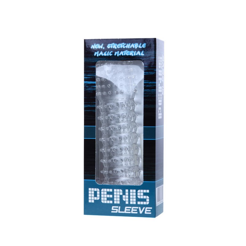 BAILE - PENIS SHEATH WITH PINK STIMULATING...