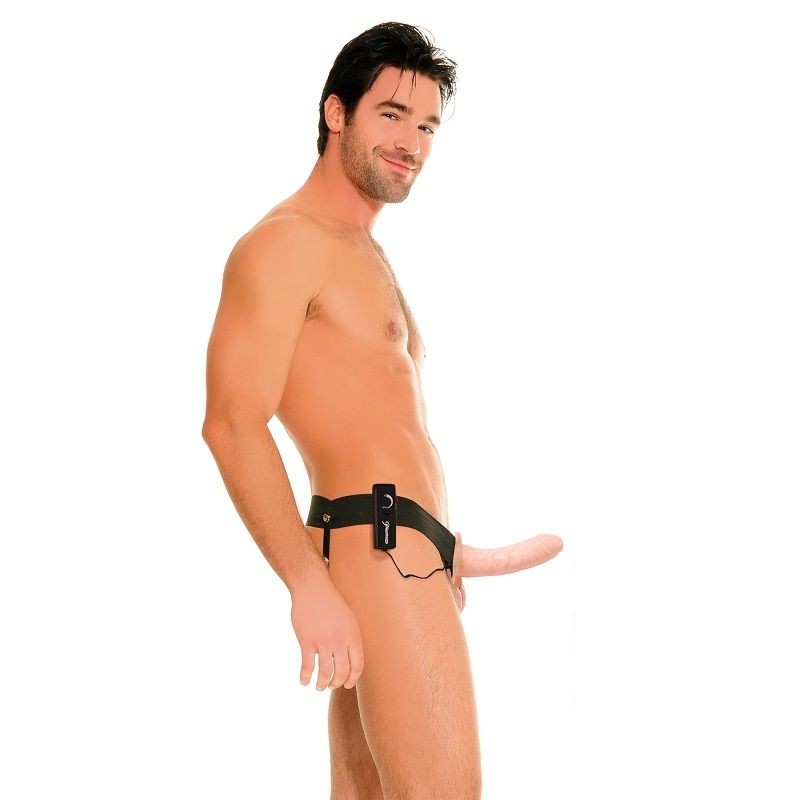 FETISH FANTASY SERIES - HOLLOW VIBRATOR HARNESS...