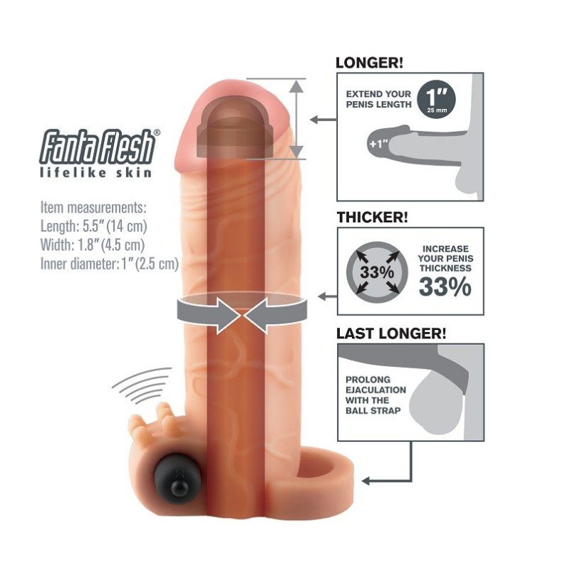 FANTASY X- TENSIONS - VIBRATING REAL FEEL 1...