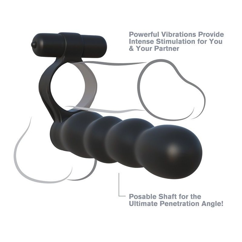 FANTASY C-RINGZ - POSABLE DOUBLE PENETRATOR