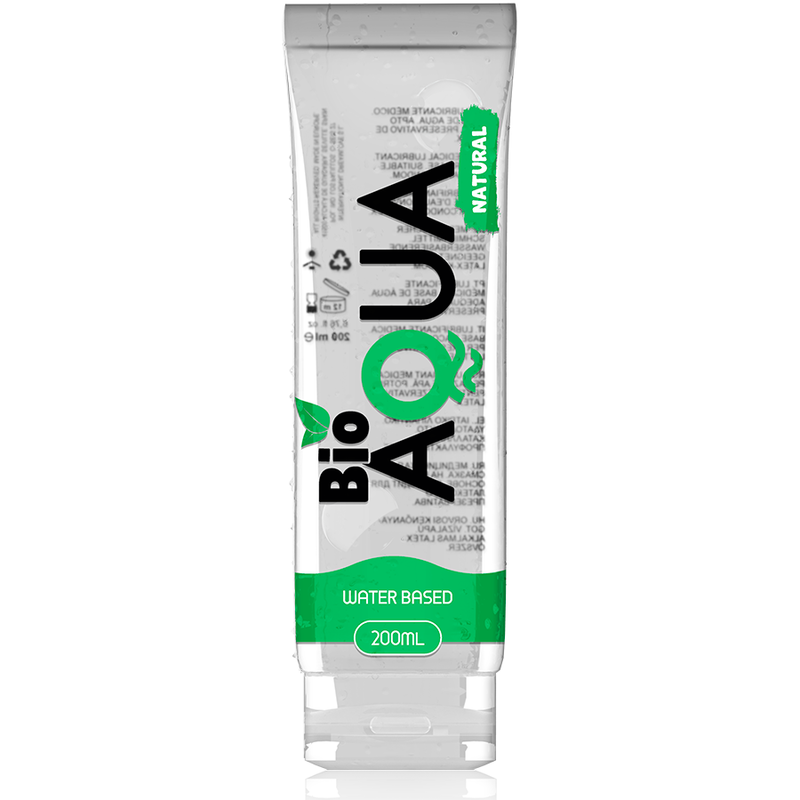 BIOAQUA LUBRICANTE INGREDIENTES NATURALES BASE...