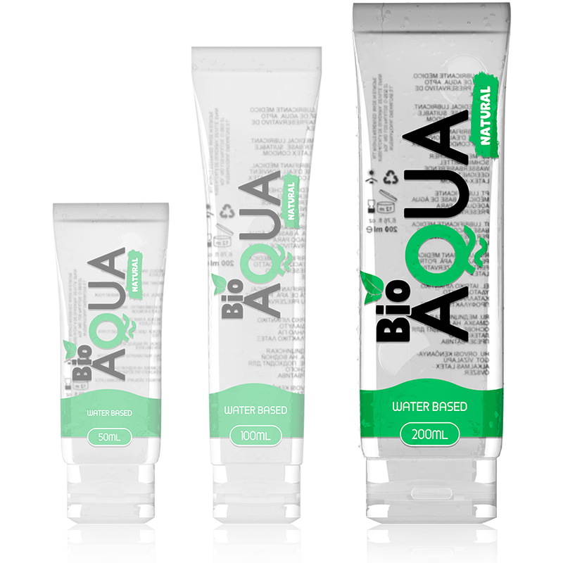 BIOAQUA LUBRICANTE INGREDIENTES NATURALES BASE...