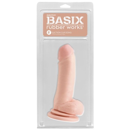 BASIX - PENE DE GELATINA ONDAS ESTIMULADORAS NATURAL 18 CM