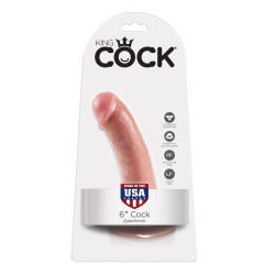 KING COCK - 6 DILDO FLESH 15.2 CM 2