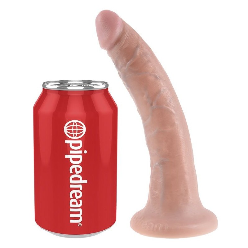 KING COCK - 7 DILDO FLESH 17.8 CM