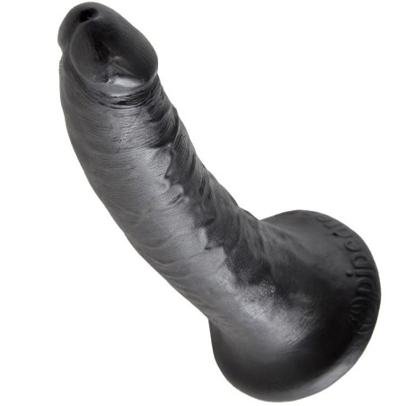 KING COCK - DILDO BLACK 17.8 CM