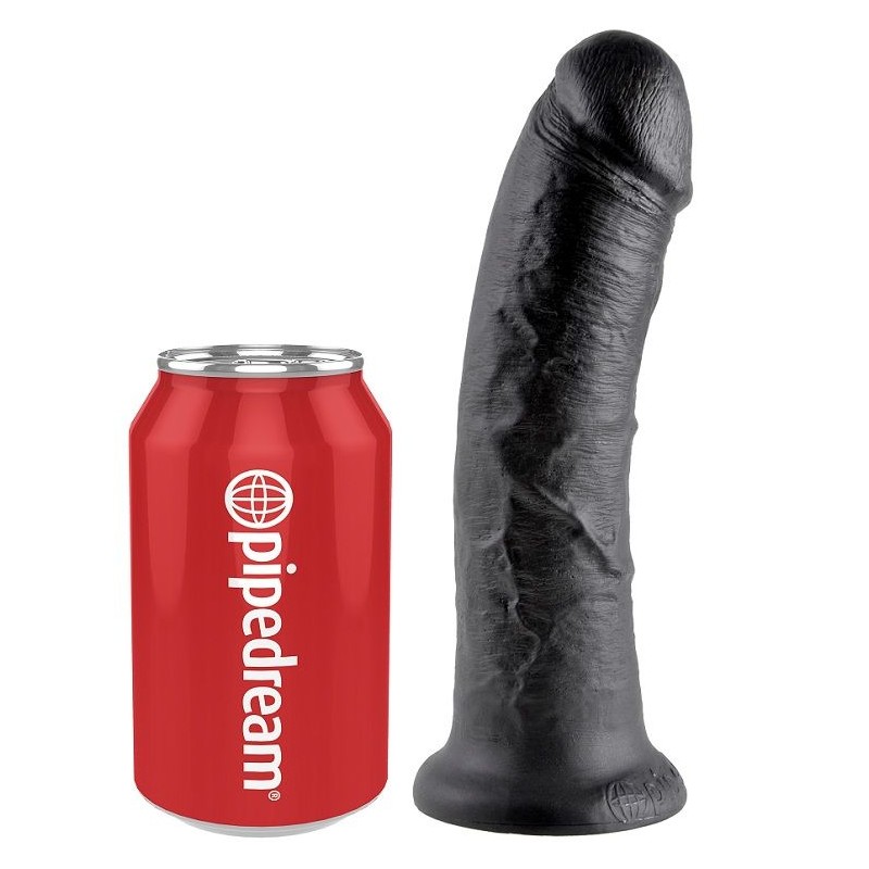 KING COCK - 8 DILDO BLACK 20.3 CM