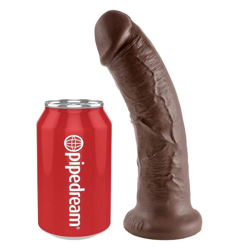 KING COCK - 8 DILDO BROWN 20.3 CM