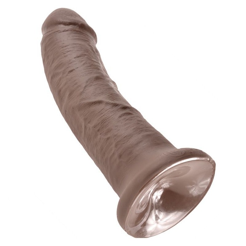 KING COCK - 8 DILDO BROWN 20.3 CM
