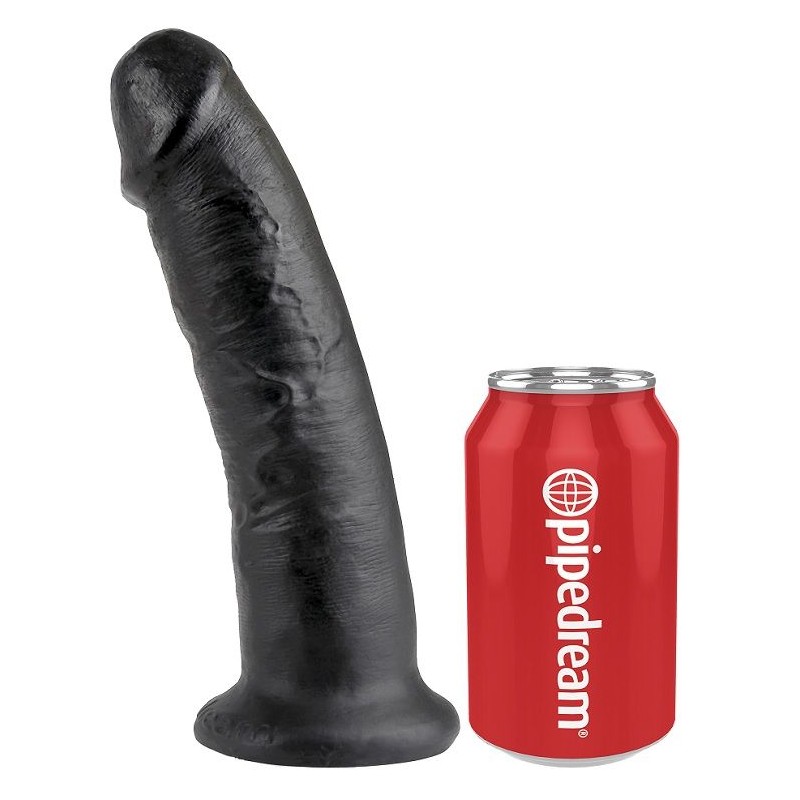 KING COCK - 9 DILDO BLACK 22.9 CM