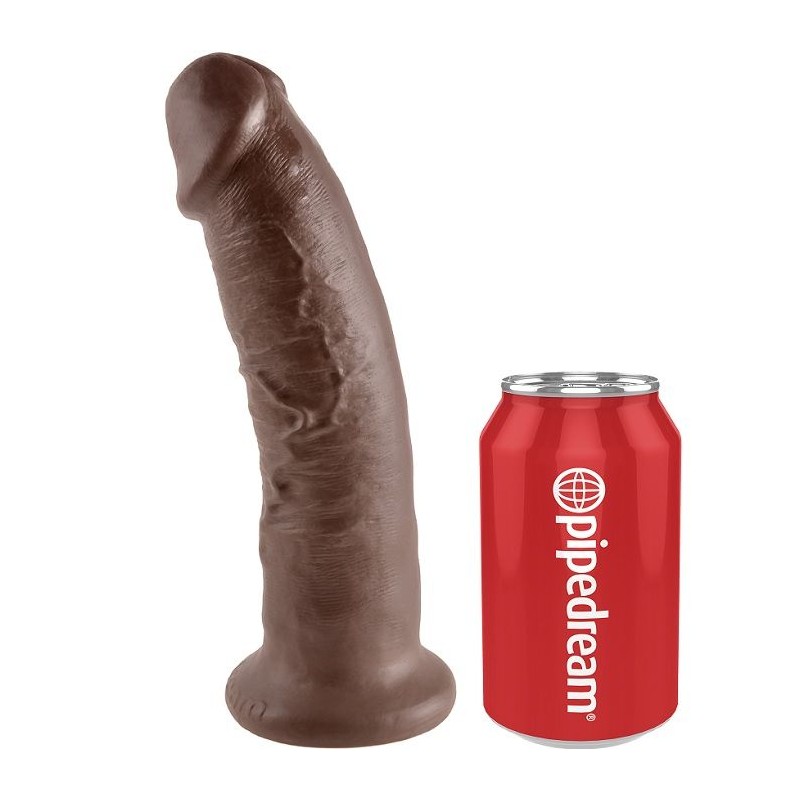 KING COCK - 9 DILDO BROWN 22.9 CM
