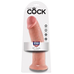 KING COCK - 10 DILDO FLESH 25.4 CM 2