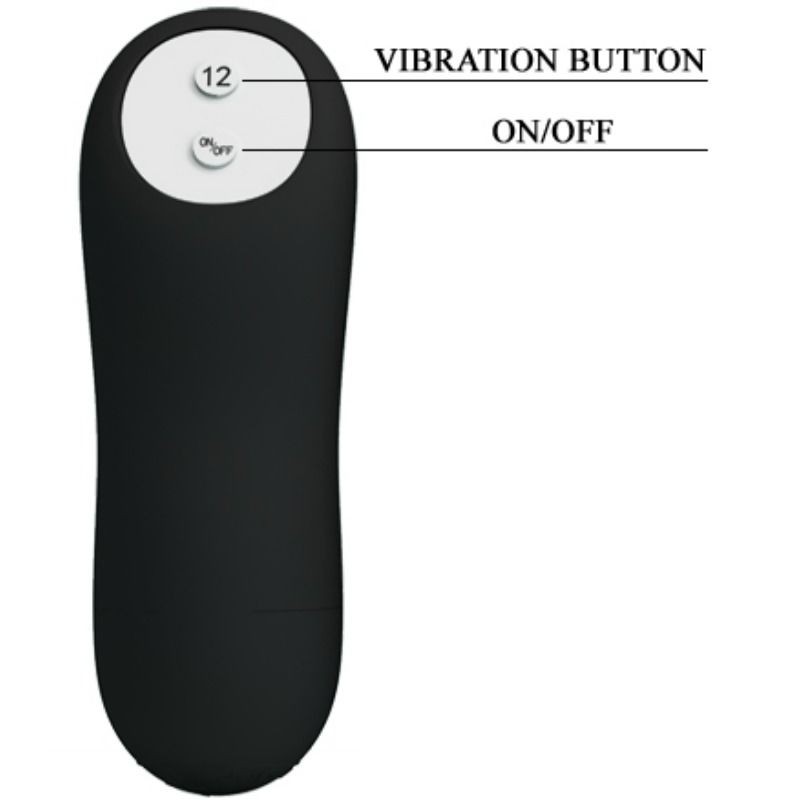 PRETTY LOVE PLUG ANAL SILICONA FORMA PENE Y 12...