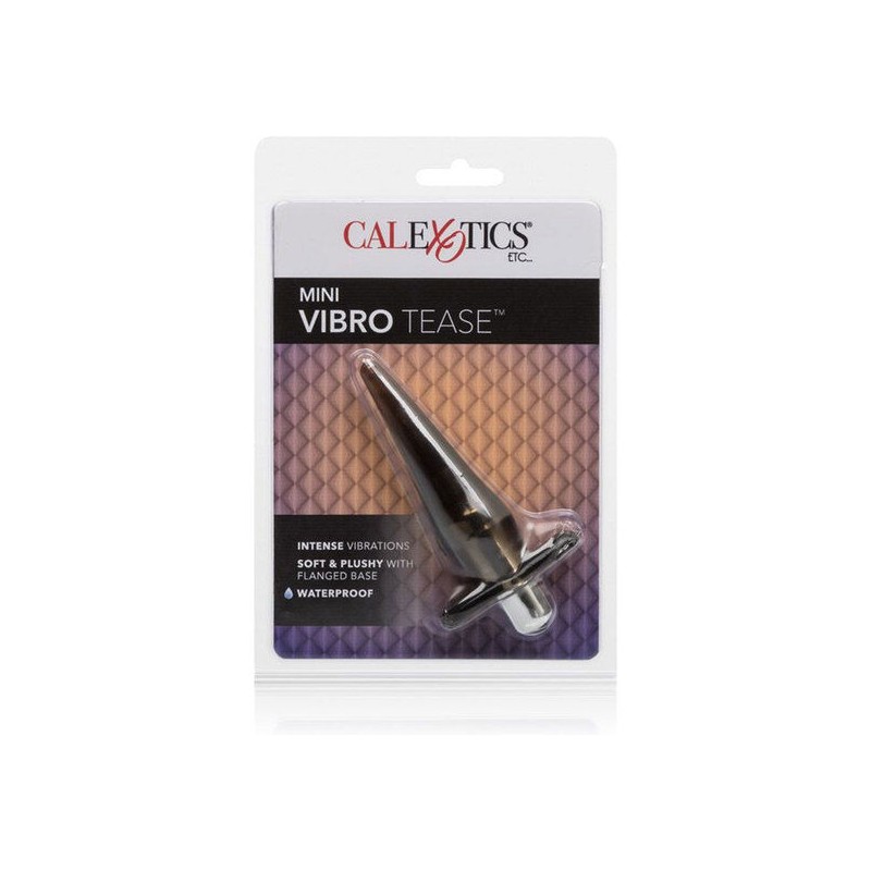 CALEX PLUG  MINI VIBRO TEASE VIBRADOR NEGRO