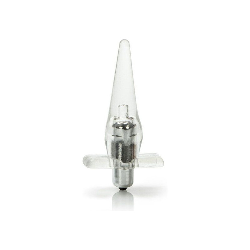 CALEX PLUG  MINI VIBRO TEASE VIBRADOR TRANSPARENTE