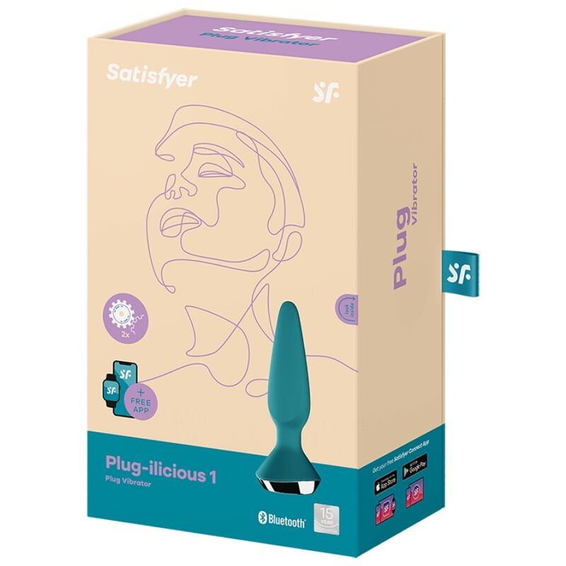 SATISFYER PLUG ILICIOUS 1 PLUG CON VIBRACION -...