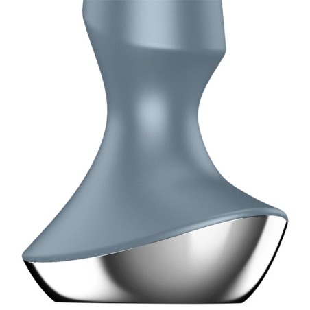 SATISFYER PLUG ILICIOUS 2 PLUG VIBRATOR - GRIS