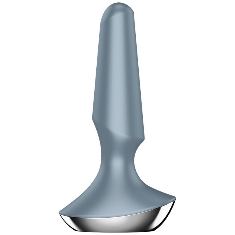 SATISFYER PLUG ILICIOUS 2 PLUG VIBRATOR - GRIS