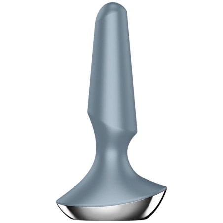 SATISFYER PLUG ILICIOUS 2 PLUG VIBRATOR - GRIS