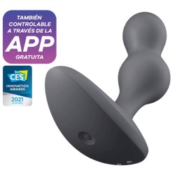 SATISFYER - DEEP DIVER PLUG VIBRADOR APP GRIS 2