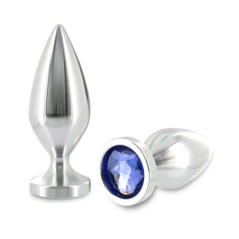METALHARD ANAL PLUG ALIMINUM COLOR CRISTAL...